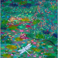 【玲廊滿藝】CN Chang張家寧-以荷為貴ML1318x18cm