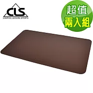 【韓國CLS】露營桌隔熱墊 防水墊 野餐隔熱墊 桌墊 防油墊 野餐墊(大款)(三色任選)(超值兩入組) 可可2入