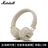 Marshall Major V 藍牙耳罩式耳機 - 奶油白