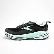 Brooks Cascadia 16 [1203631D049] 女 慢跑鞋 運動 路跑 越野 寬楦 透氣 黑 淺綠 26cm 黑/綠