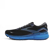 Brooks Ghost 15 [1103931D056] 男 慢跑鞋 運動 路跑 魔鬼系列 15代 緩衝 透氣 黑藍 27.5cm 黑/藍