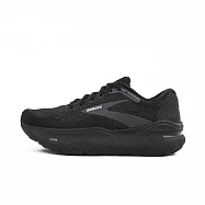 Brooks Ghost Max [1203951D020] 女 慢跑鞋 運動 路跑 寬楦 避震緩衝象限 魔鬼極致 黑 26cm 黑/灰