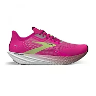 Brooks Hyperion Max [1203771B661] 女 慢跑鞋 氮氣中底 避震 輕量 高強度訓練 粉 26cm 粉紅/螢黃