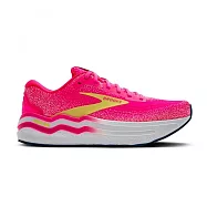 Brooks Ghost Max 2 [1204201B688] 女 慢跑鞋 運動 路跑 避震緩衝象限 穩定 舒適 粉黃 26cm 粉紅/黃