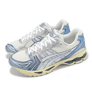 Asics 休閒鞋 GEL-Kayano 14 男鞋 金屬藍 米白 復古 千禧跑鞋 亞瑟士 1203A537102 24.5cm CREAM/DENIM