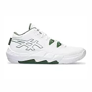 Asics Unpre ARS 2 2E [1063A069-100] 男 籃球鞋 寬楦 運動 比賽 抗扭 緩震 白綠 27.5cm 白/綠