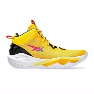 Asics Nova Surge 2 [1061A040-750] 男 籃球鞋 運動 快攻 比賽 包覆 支撐 穩定 黃 27cm 黃/灰