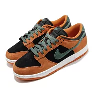 Nike 休閒鞋 Dunk Low SP 男鞋 女鞋 黑橘 Ceramic 醜小鴨 麂皮 情侶鞋 DA1469-001 27.5cm BLACK/NORI-CERAMIC