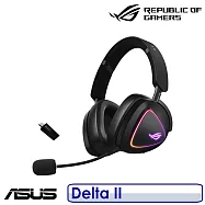 ASUS 華碩 ROG Delta II 無線三模電競耳機 黑色