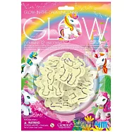 【4M】螢光獨角獸貼片 Glow in the dark unicorns
