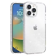 JTLEGEND iPhone 15 Pro/Pro Max Glitter雙料減震保護殼 iPhone 15 Pro Max 晶透
