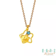 甜蜜約定2SWEET 貓星萬歲貓貓蟲咖波黃金墜子 送白鋼項鍊
