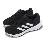 adidas 慢跑鞋 Response Runner U 男鞋 女鞋 黑 白 入門款 緩衝 休閒 運動鞋 愛迪達 IH3579 27.5cm BLACK/WHITE