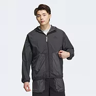 ADIDAS TH LW WV JKT 男休閒外套-JI8658 XL 黑色