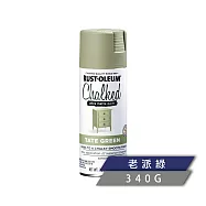 樂立恩 RUSTOLEUM 巧克噴漆 多色澤(極消光) 374163老派綠340g