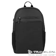 【Travelon 美國防盜包】METRO商務休閒旅遊後背包TL-43412 黑