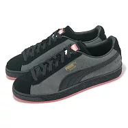 Puma x STAPLE 休閒鞋 Suede 男鞋 女鞋 黑 灰 紅 麂皮 低筒 聯名 撞色 情侶鞋 39625301 23cm BLACK/SHADOW GRAY