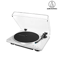 audio-technica 鐵三角 AT-LP70XBT 全自動 無線 黑膠唱盤機 WS 白銀色