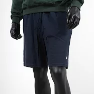 Champion [8180-32C] 男 短褲 棉褲 美規 休閒 運動 純棉 柔軟 舒適 穿搭 簡約 藏青 S 深藍