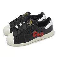 adidas x Hello Kitty Superstar W 女鞋 50週年 聯名 凱蒂貓 黑 紅 愛迪達 IF4399 25cm BLACK/WHITE