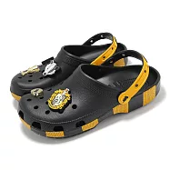Crocs 洞洞鞋 Hufflepuff Classic Clog 男鞋 女鞋 黑黃 赫夫帕夫 哈利波特 休閒鞋 21052990H 23cm MULTI