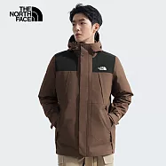 The North Face M TRAVEL DOWN TRI JACKET - AP 男兩件式外套-NF0A81NH5EX 2XL 棕色