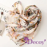 【Decoy】秋意溫馨*柔美秀逸名媛流蘇披肩圍巾