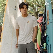 ADISI 男WINCOOL涼感乾爽機能圓領T AL2411012 (M-3XL)|萊卡 彈性 吸濕排汗 快乾 防曬 抗UV 排汗衣 M 浮石米