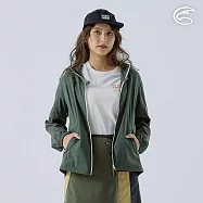 ADISI 女抗UV平織彈性連帽收腰夾克 AJ2411003 (S-2XL)|輕量 快乾 速乾 彈性 透氣 防曬外套 S 鼠尾草