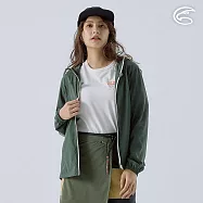 ADISI 女抗UV平織彈性連帽收腰夾克 AJ2411003 (S-2XL)|輕量 快乾 速乾 彈性 透氣 防曬外套 L 鼠尾草