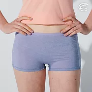 ADISI 女銅纖維抗菌消臭平口內褲(中腰) AUP2411121 (S-3XL)|抑菌 除臭 吸濕排汗 快乾 彈性 透氣 平口褲 S 粉紫