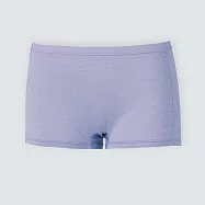 ADISI 女銅纖維抗菌消臭平口內褲(中腰) AUP2411121 (S-3XL)|抑菌 除臭 吸濕排汗 快乾 彈性 透氣 平口褲 M 粉紫