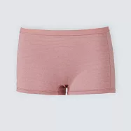 ADISI 女銅纖維抗菌消臭平口內褲(中腰) AUP2411121 (S-3XL)|抑菌 除臭 吸濕排汗 快乾 彈性 透氣 平口褲 M 深粉