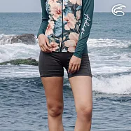 ADISI 女抗UV親膚防磨多用短泳褲 AP2413104 (S-2XL)|UPF50+ 防曬 防磨褲 游泳 浮潛 衝浪 水上活動 S 鐵灰