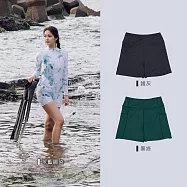 ADISI 女抗UV親膚防磨多用短泳褲 AP2413104 水藍綁染 (S-2XL)|UPF50+ 防曬 防磨褲 游泳 浮潛 衝浪 水上活動 L 水藍綁染