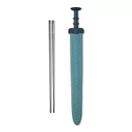 (故宮X喜朋)兵器環保筷-劍箸 (矽膠造型筷套 環保筷 304不鏽鋼筷 國立故宮博物院)