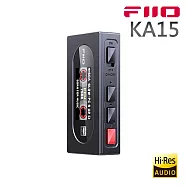 FiiO X Jade Audio KA15 隨身型解碼耳機轉換器-午夜黑款