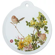 仙萼長春冊矽膠杯墊-黃刺蘼魚兒牡丹 混色