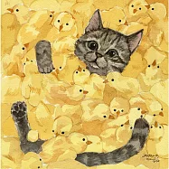 【玲廊滿藝】桂桑比illustration-不要玩食材!23x23cm