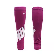 Nike Pro Calf Sleeves [NRSB2618ML] 小腿套 保暖 運動 透氣 彈性 支撐 紫 M/L L 粉紅/白