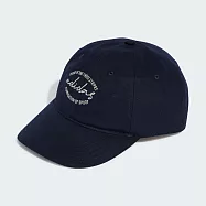 Adidas DAD CAP EMBR [IY7692] 棒球帽 帽子 草寫 運動 休閒 遮陽 愛迪達 深藍 M-L 深藍