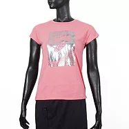 Asics T-Shirts [2032A338-700] 女 短袖 T恤 運動 透氣 吸濕 排汗 粉 M 粉紅/銀