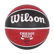 Wilson NBA Team Tribute [WTB1300XBCHI] 籃球 7號 隊徽球 室外 公牛隊 FREE 紅/黑