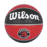 Wilson NBA Team Tribute [WTB1300XBTOR] 籃球 7號 隊徽球 室外 暴龍 FREE 紅/黑