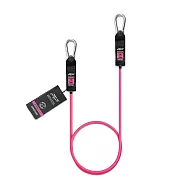 PTP PowerTubeElite [PP-PTP1] 彈力繩 隨身組 L1 2.2公斤 居家 阻力訓練 附門檔 粉紅 FREE 粉紅/灰