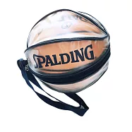 Spalding [SPB5309N62] 單顆裝 瓢蟲袋 攜帶方便 附肩袋 不含籃球 斯柏丁 深藍 FREE 深藍/白