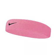 Nike Swoosh Headband [N0001544677OS] 男女 簡約 頭帶 運動 休閒 毛巾 吸汗 粉紅 FREE 粉紅/黑