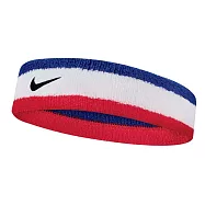 Nike Swoosh Headband [N0001544620OS] 男女 簡約 頭帶 運動 休閒 毛巾 吸汗 藍紅 FREE 藍/紅