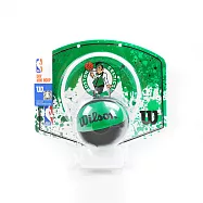 Wilson Basketball [WTBA1302] 小籃板 NBA 隊徽 藍球1號 迷你籃球 賽爾蒂克隊 FREE 綠