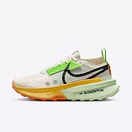 Nike W Zoomx Zegama Trail 2 [FD5191-100] 女 戶外鞋 登山 越野 反光 米白 綠 22.5cm 米/綠